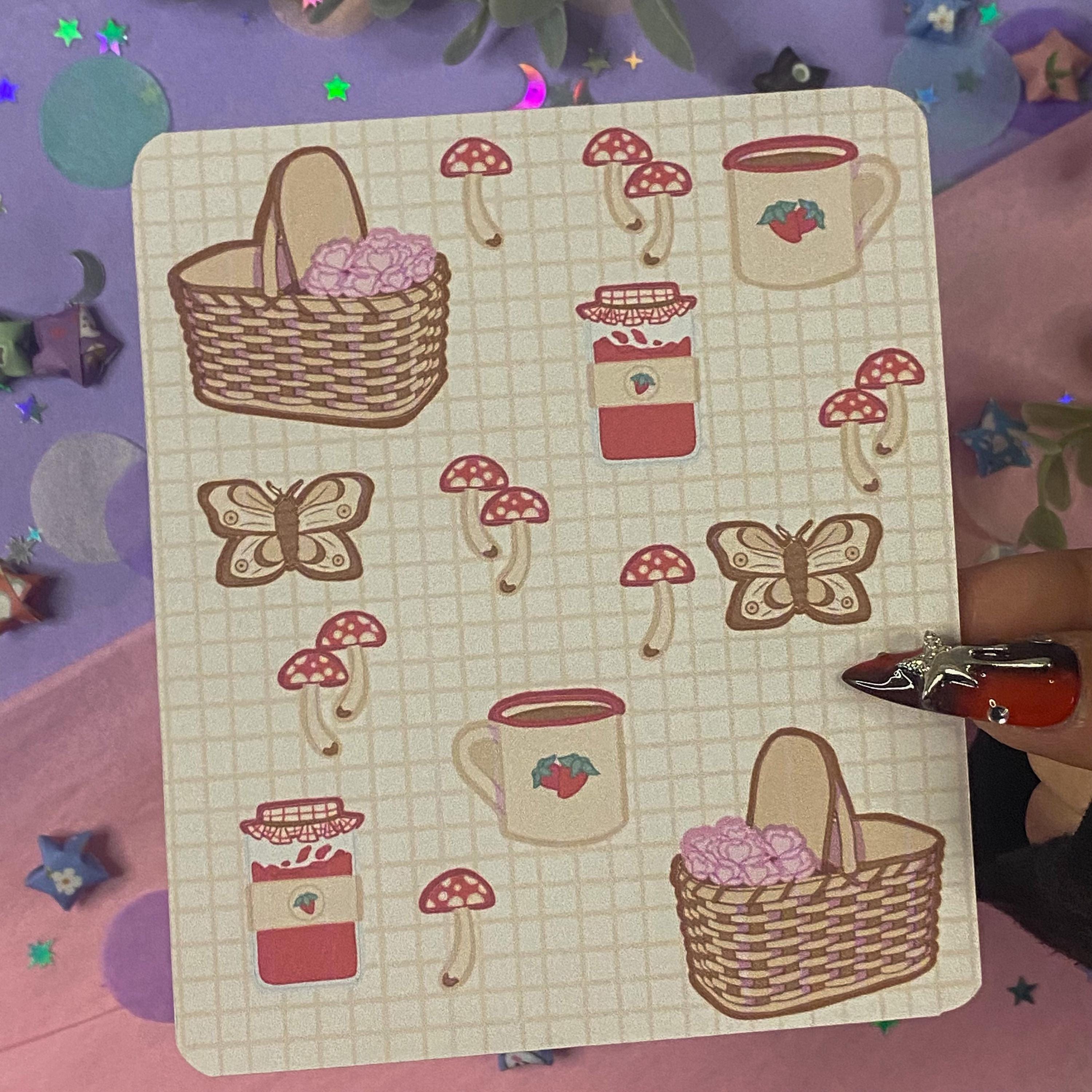 Cottage-core Sticker Sheet - Etsy