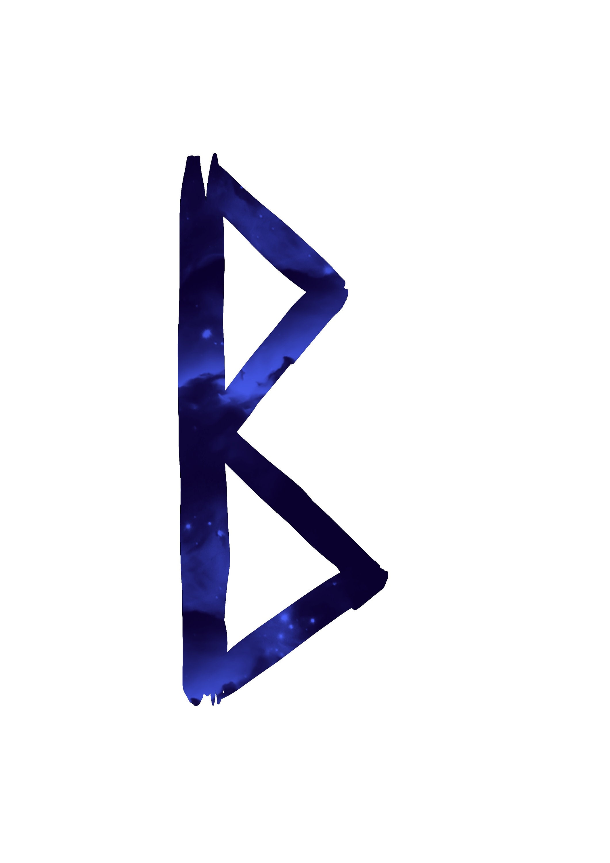 Berkana Rune, Elder Futhark PNG, Vikings Rune, Runic Alphabet Digital ...
