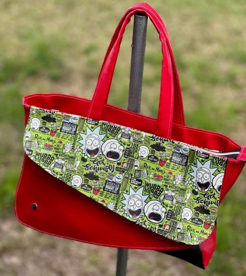 Tote Bag Pattern PDF Hand Bag Pattern Make Bag Erin Bag Pattern Tote