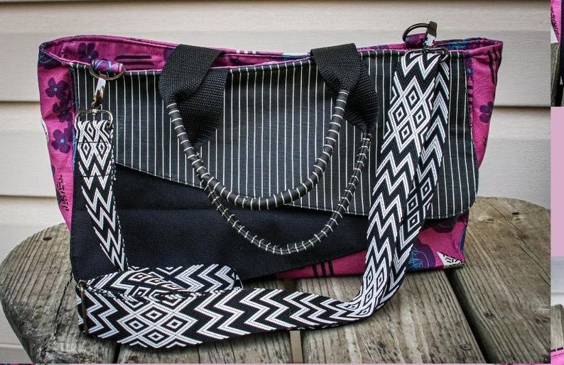 Tote Bag Pattern PDF Hand Bag Pattern Make Bag Erin Bag Pattern Tote