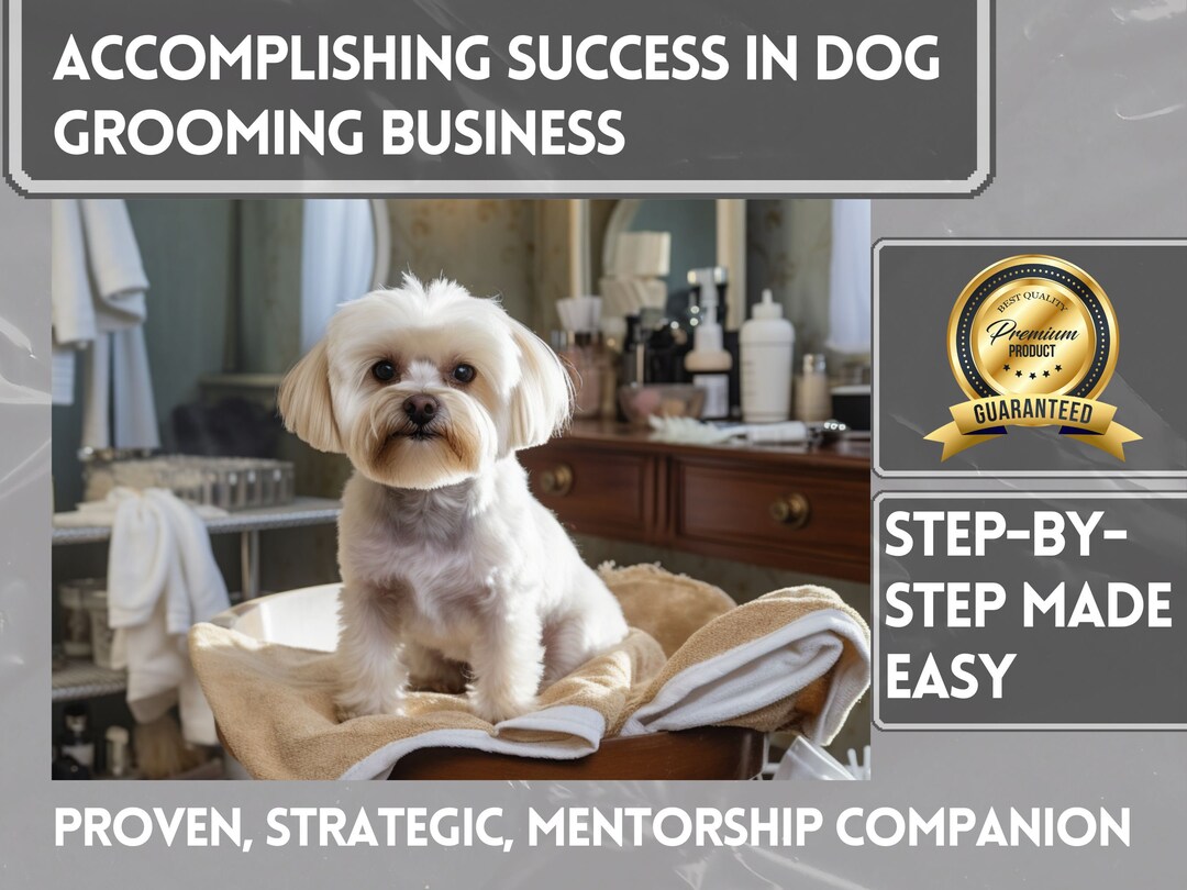 From Shaggy to Chic A Dog Groomer's Guide Etsy