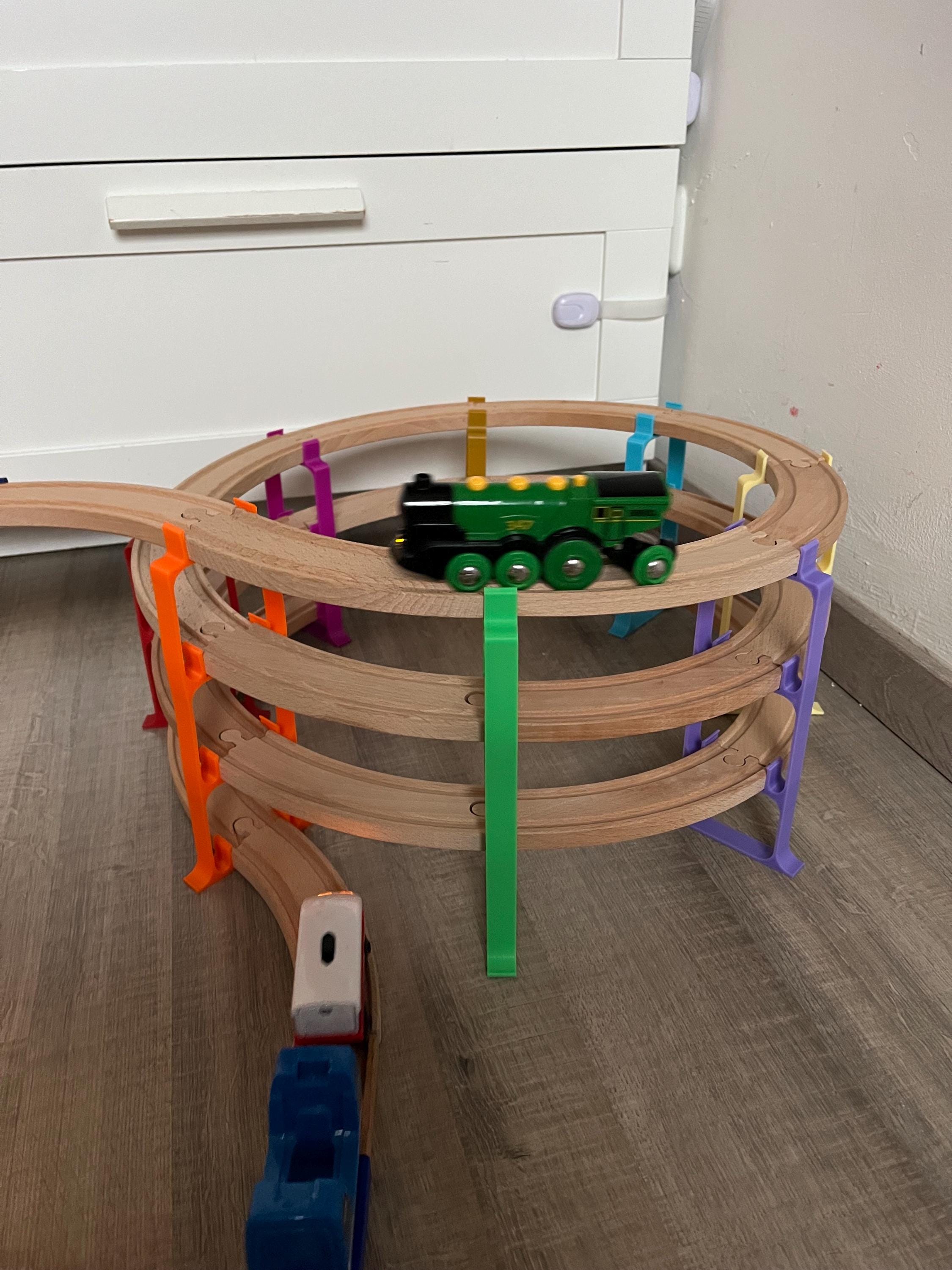 ブリオ・イケア　木のレール ブリオ（BRIO）とイケア（IKEA）は互換性あり｜電車好きの2歳児