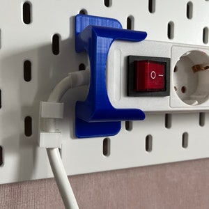 IKEA Skadis socket holder - possible for almost all sockets!