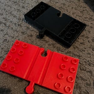 Connecting Brio IKEA Lillabo wooden railway with Lego Duplo