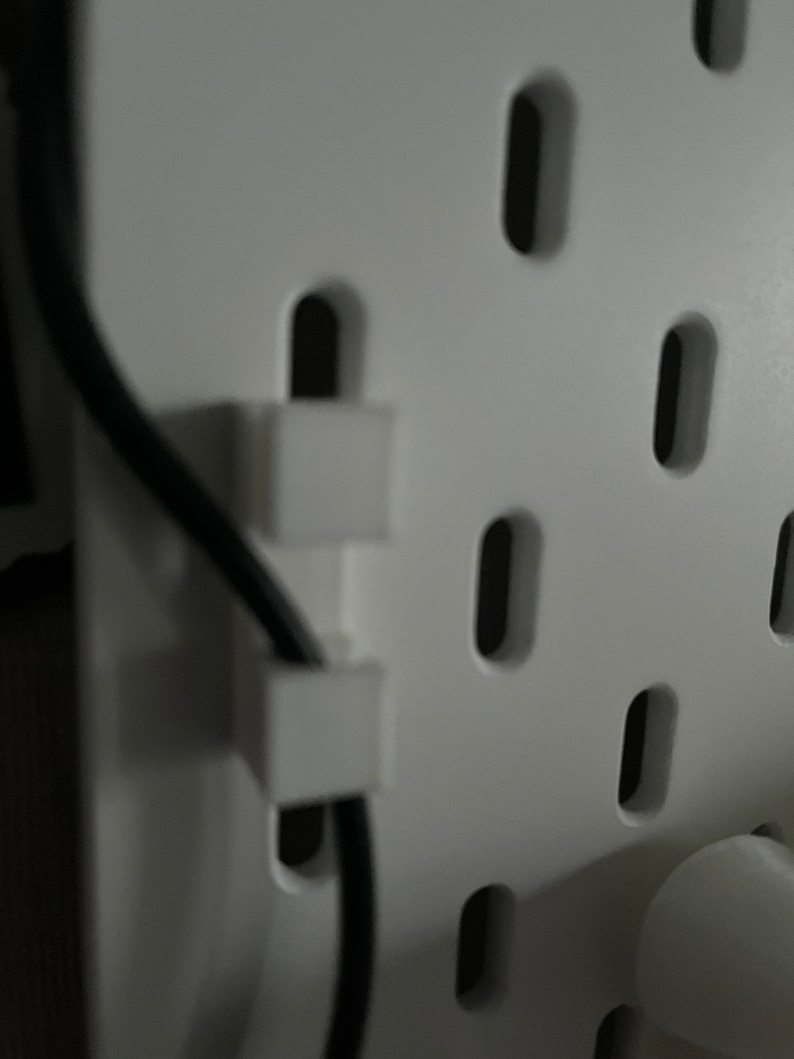 IKEA Skadis Cable Management Cable Holder Etsy