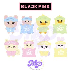 Los peluches de blackpink sale