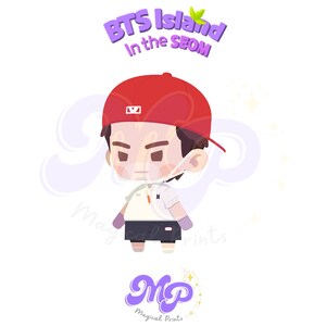 BTS Island in the SEOM Taehyung / Digital stickers / PNG files image 5