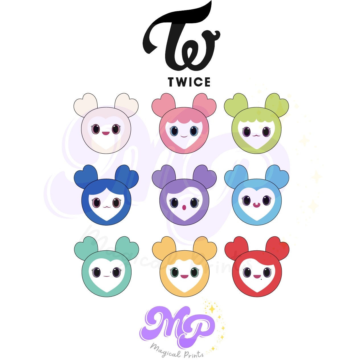 Twice Lovely (all members) | Sticker