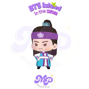 BTS Island in the SEOM Taehyung / Digital stickers / PNG files image 3