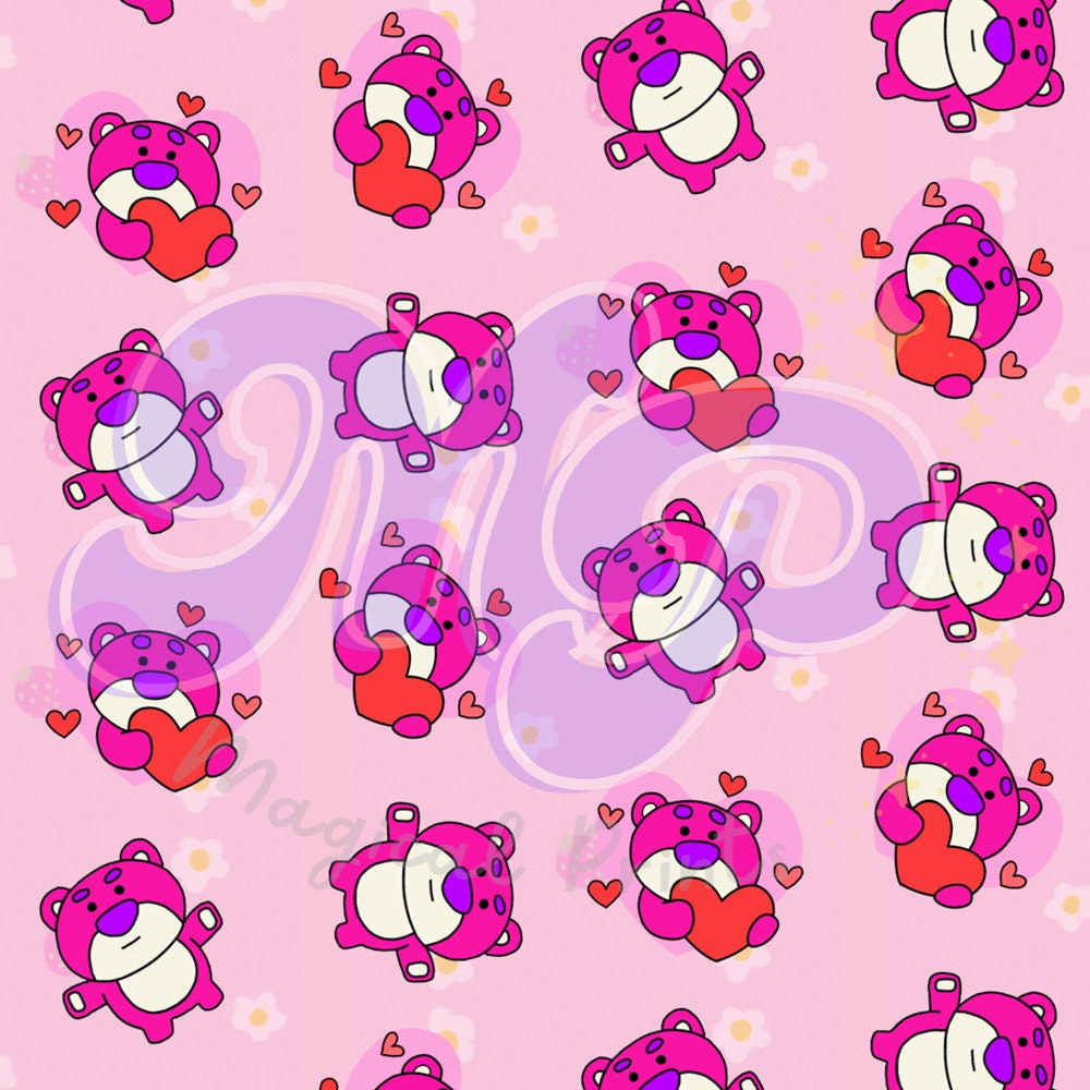 Lotso Toy Story Printable Pattern Seamless File Pattern Etsy lotso-toy-story-printable-pattern-seamless-file-pattern-etsy
