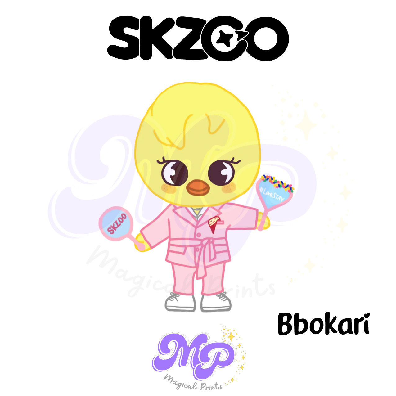 SKZOO Lovestay Chocolate Factory / Stray Kids / Digital Stickers