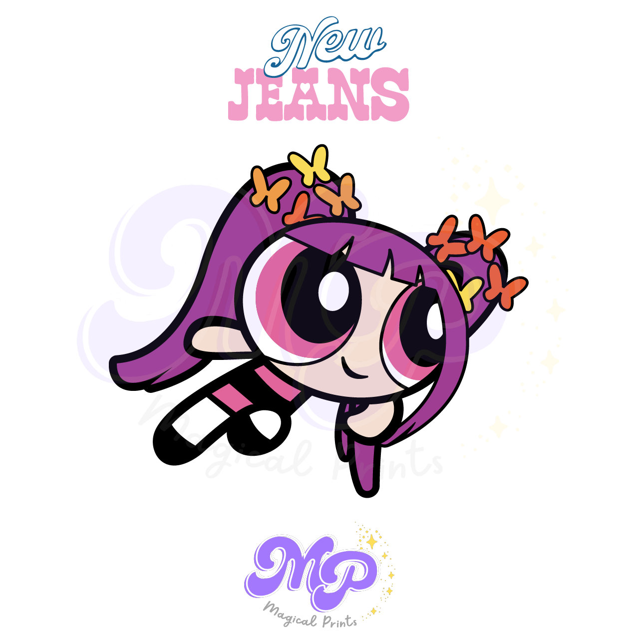 New Jeans Get up Powerpuff Girls / PNG Files / Digital Etsy UK