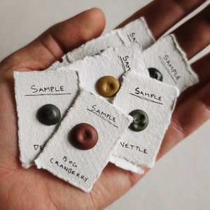 Handgemaakte aquarelverf - handtas - 8 kleuren