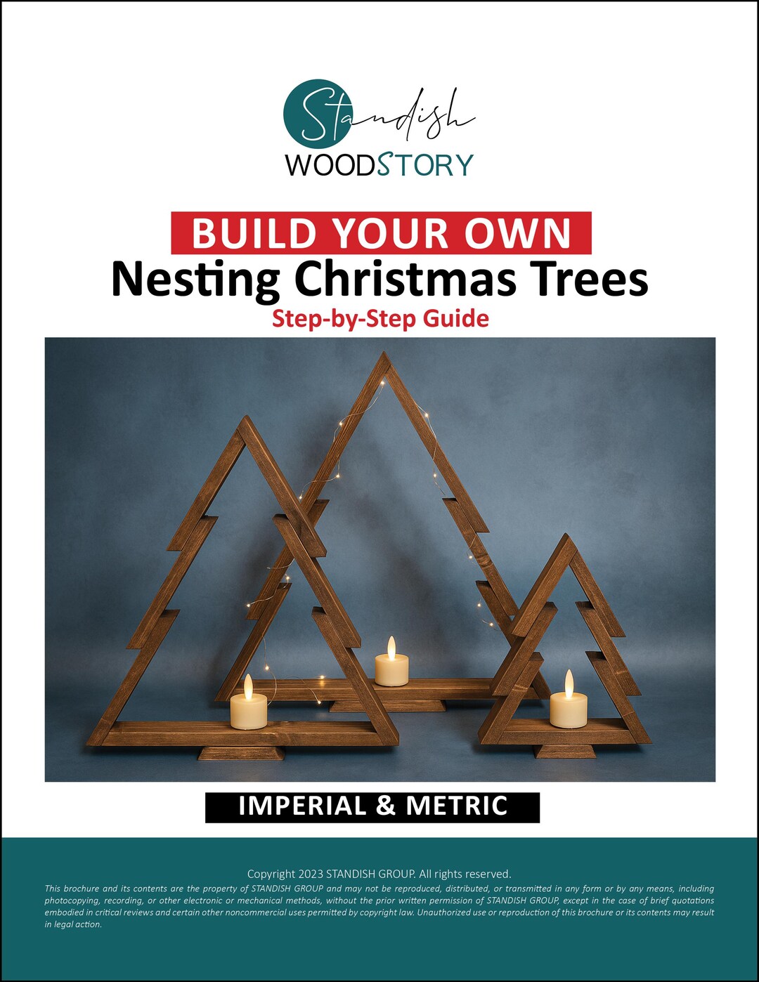 Diy Nesting Christmas Trees Woodworking Plans 3 Sizes Included Pdf