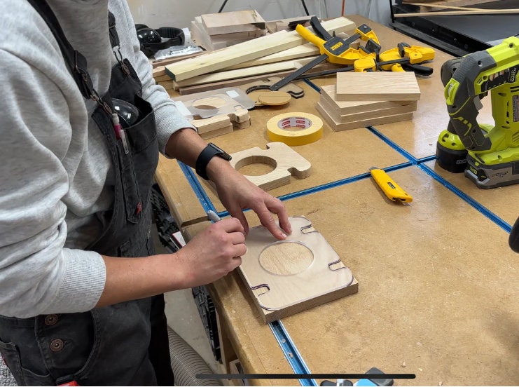 Wine Rack Router Template clear Acrylic // DIY Acrylic Wine Rack Router ...