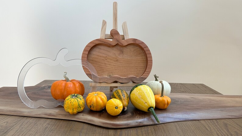 Acrylic Pumpkin Tray Router Template: DIY Charcuterie Board - Etsy