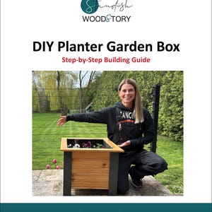 DIY Planter Box Woodworking Plans (PDF Download) - Etsy Canada