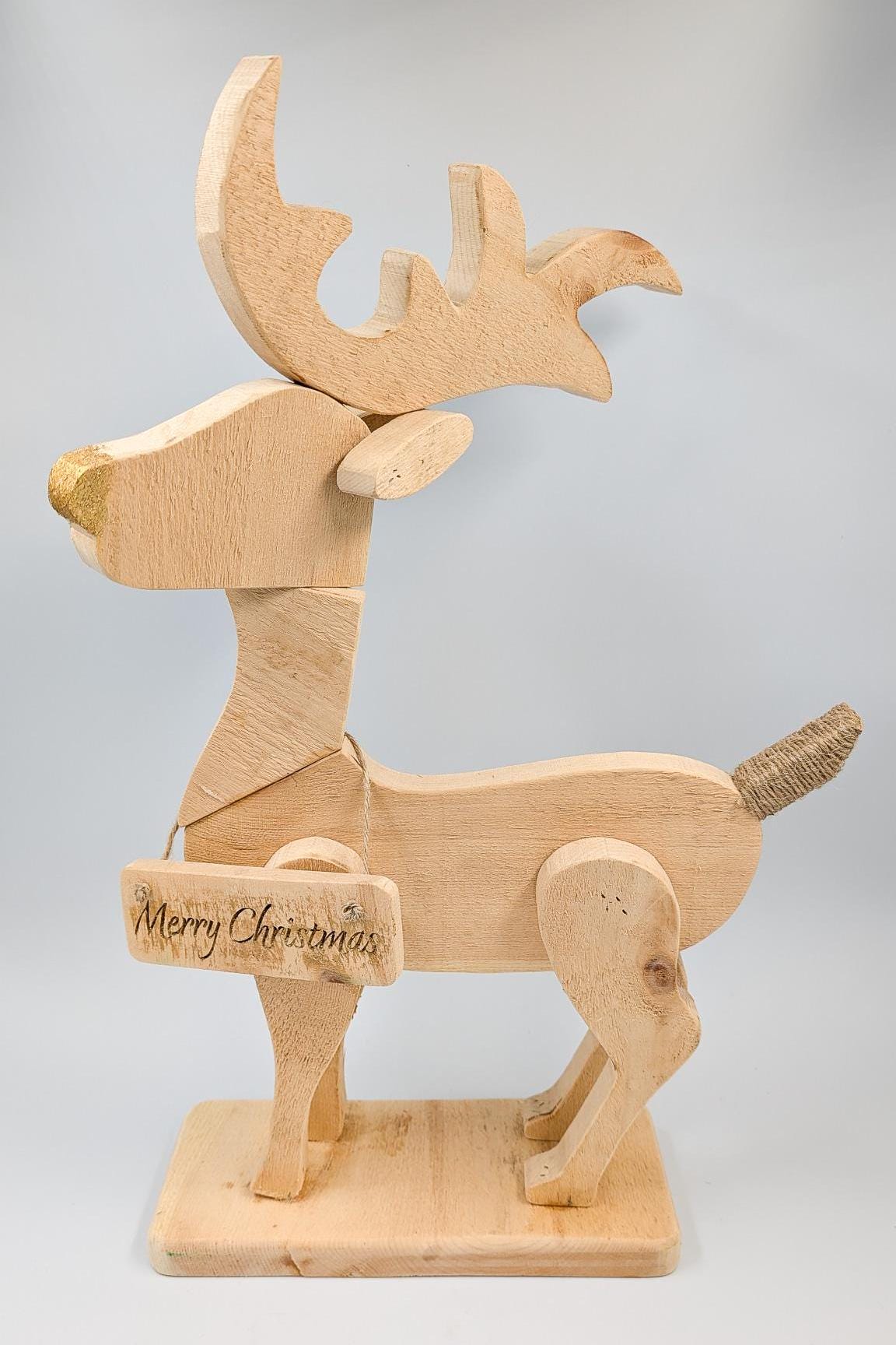 DIY Reindeer Woodworking Building Plans (PDF Download) - Etsy