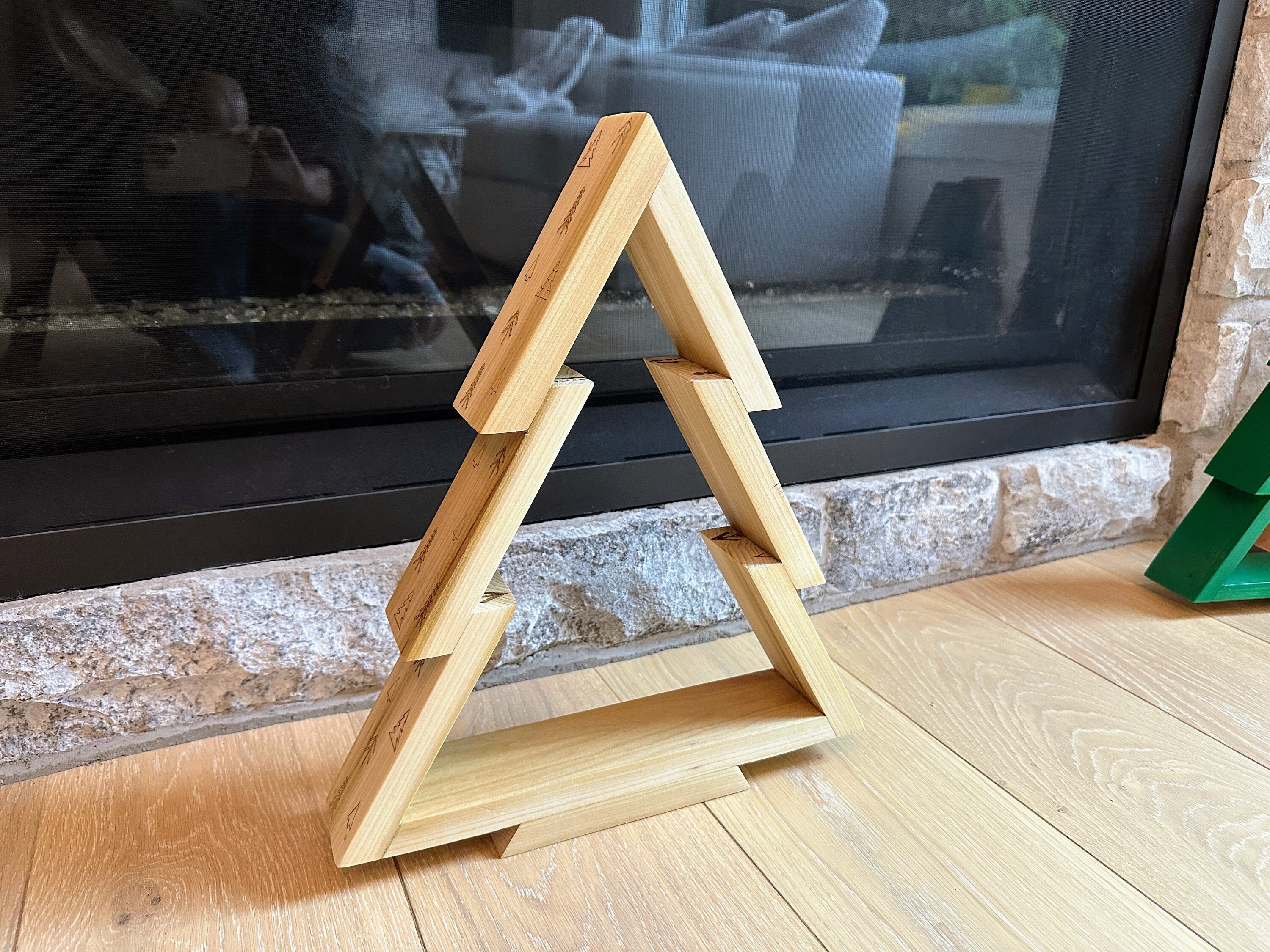 DIY Christmas Tree Building Plan Wooden Christmas Tree Design Indoor