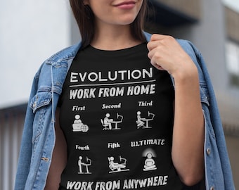 Remote Work Shirt, Digital Nomad, Remote Worker, Digital Nomad t-shirt, Work From Home Shirt, Work From Anywhere, Travel t-shirt