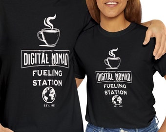 Remote Work Shirt, Digital Nomad, Remote Worker, Digital Nomad t-shirt, Work From Home Shirt, Work From Anywhere, Travel t-shirt