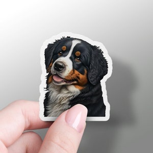 Berner Sennenhund Aufkleber Haustier Aufkleber Aufkleber Niedlicher Vinyl Hundebesitzer Aufkleber für Laptop Haustier Hydroflask Aufkleber Notebook Aufkleber Telefon Aufkleber