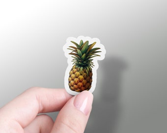 Pineapple Sticker Sweet Pineapple Phone Decal Fun Fruit Sticker Hydroflask Pineapple Decal Fun Phone Sticker Yellow Decal Fruit Lover