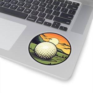 Pegatina de pelota de golf, pegatina de coche de golf, regalos de golf para mujeres, accesorios de coche para hombres, regalo de golf para padrinos de boda, regalo para amantes del golf, pegatina de golf