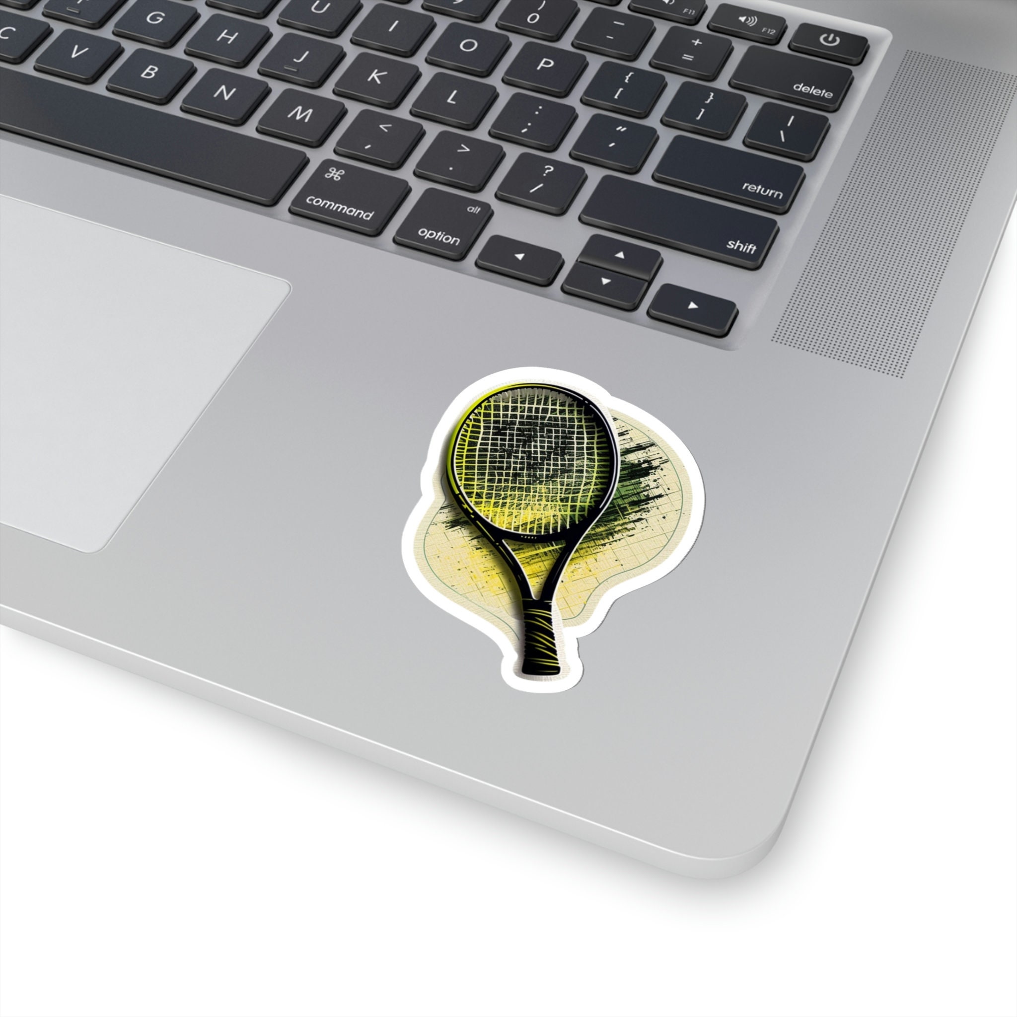 Tennis Racket Digital Stickers Tennis Racket Sticker Fun Tennis Lover Gift Vinyl Phone Sticker Tennis ...