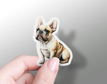 French Bulldog Sticker Dog Decal Sticker Cute Vinyl Dog Owner Sticker for Laptop Pet Hydroflask Sticker Notebook Sticker Phone Sticker Cute