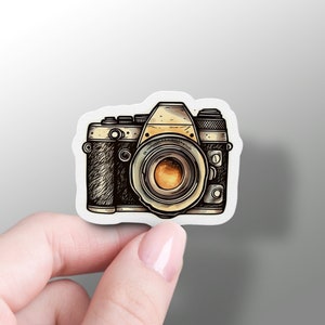 Kamera Aufkleber, Fotografie, Foto, Fotograf Geschenk, Macbook, Vinyl Aufkleber, Canon, Handyhülle, Geschenk für Fotografen, trendige Aufkleber, Fun