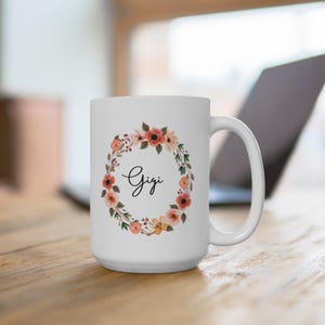 Gigi Another Name for Grandma, Ceramic Coffee Cup, Family Gift, Birthday Present, Mother&#39;s Day Mug