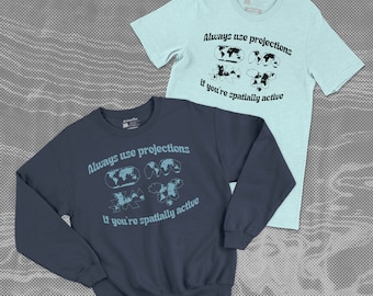 Always Use Projections if You're Spatially Active Shirt/Sweatshirt