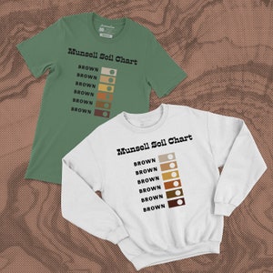 Shirt/sweater van Munsell Soil Chart