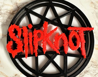 7/8inch Slipknot wall hanging, Slipknot band merch