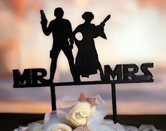 Star Wars wedding cake topper