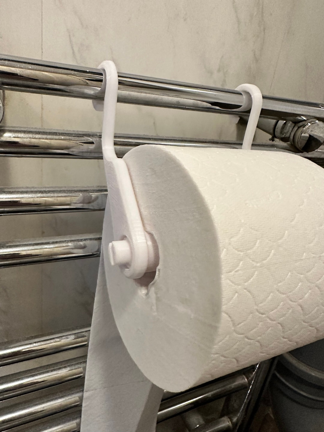 Towel Rail Toilet Roll Holder - Etsy