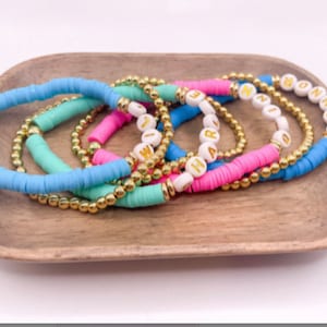 Rainbow Color Name Bracelets