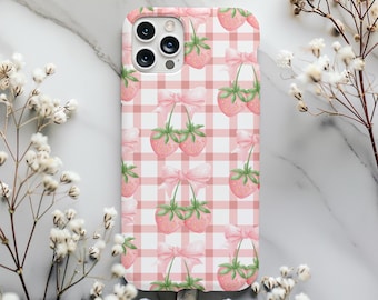 Coquette Phone Cases, Protective phone case For iPhone 16 15 Plus 14 Pro Max 12 13 Mini 11 Pro Galaxy S24, Bows Pink Girly Cute Trendy Cover