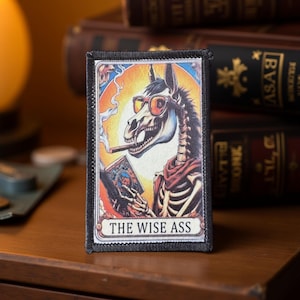 Mystical Tarot Card Iron-On Patches – Witchy, Aesthetic, and Totally Unique!