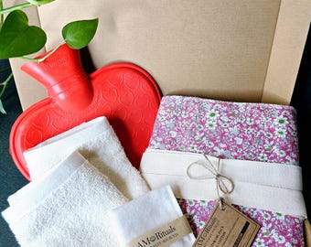 Organic Cotton Castor Oil Pack Gift Set - Made in UK