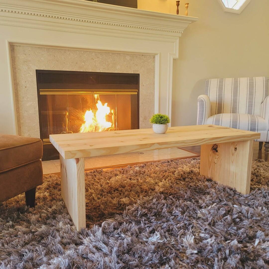 Rustic Farmhouse Coffee Table Etsy