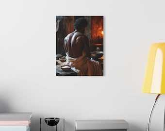 Healing Acrylic Wall Art Print, Modern Home Decor, Inspirational Artwork, Unique Gift for Art Lovers, Contemporary Framed Decor