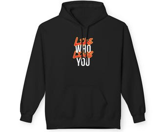 Like Who Likes You - Fleece Hoodie - Perfect for Everyday Comfort, Gift for Friends, Inspirational Wear, Unisex Hoodie, Casual Fashion