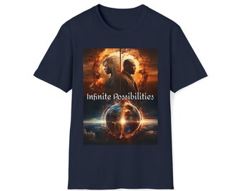 Mindful Apparel Daily Comfort Shirt, Cozy Fit for Yoga, Gift For Yogis, Comfortable Yoga Shirt, Relaxed Fit Tee