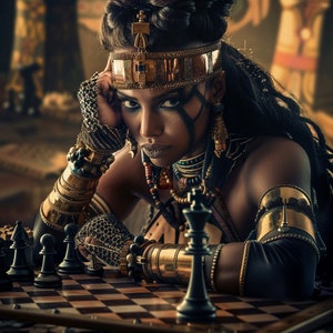 Chess Queen Home Decor, Beautifully Detailed Decorative Piece, Ideal for Chess Players and Enthusiasts, Thoughtful Gift for Gamers