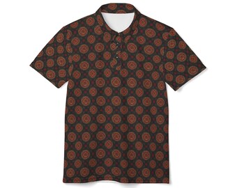 TheYasuke Polo Shirt, Men's Casual Polo, Relaxed Fit Shirt, Weekend Wear, Gift for Husband, Men's Gift
