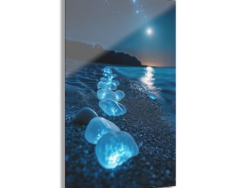 Glowing Stones Acrylic Wall Art