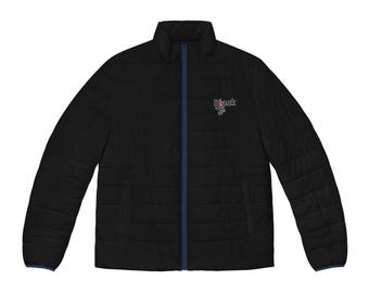 Black Life Men's Puffer Jacket Black