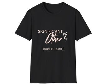 Relationship Unisex T-Shirt, Matching Couples Tee, Partner Shirt, Romantic Gift, Anniversary Outfit, Couple Wear